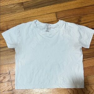 Athleta White Short Sleeve Tee